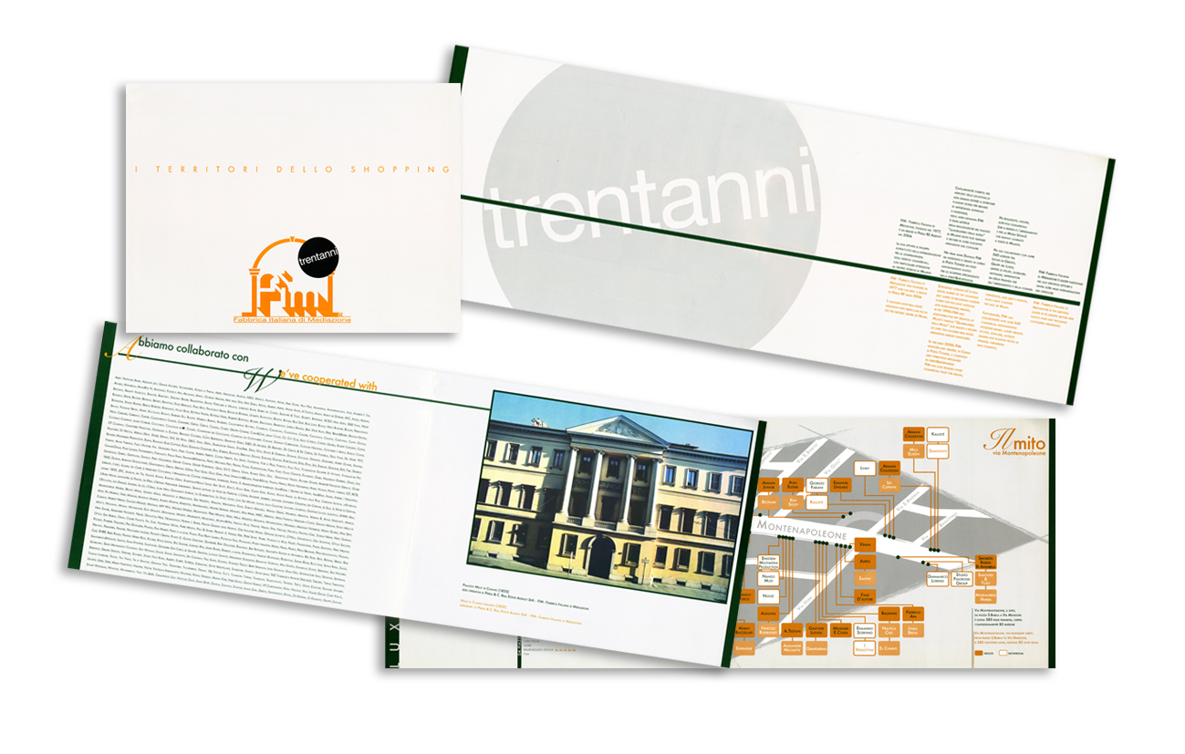FIM Fabbrica Italiana di Mediazione sas - Milano Brochure istituzionale 30° anniversario Settore immobiliare